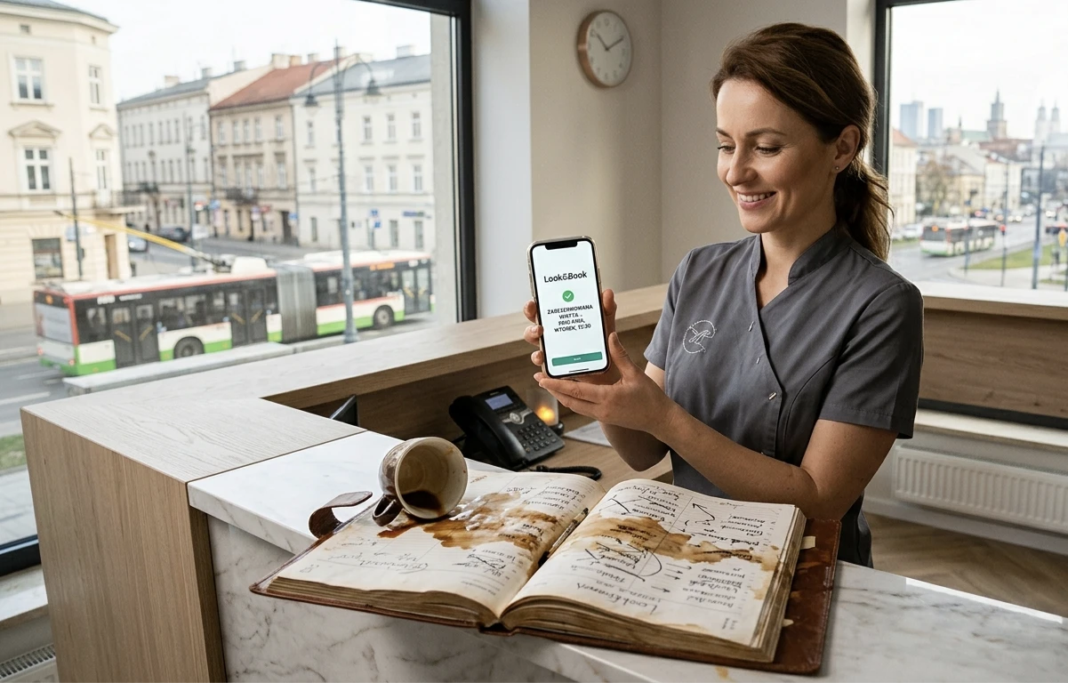 Koniec z papierowym zeszytem. Jak cyfryzacja grafiku chroni salon przed chaosem, a klienta przed pomyłką.
